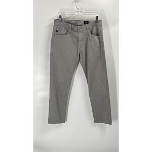 AG Adriano Goldschmied The Tellis Modern Slim Pants Gray Sz 31 x 34